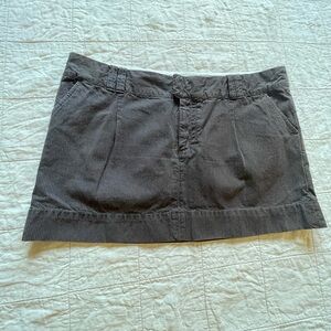 American Eagle Outfitters Y2K brown Mini Skirt